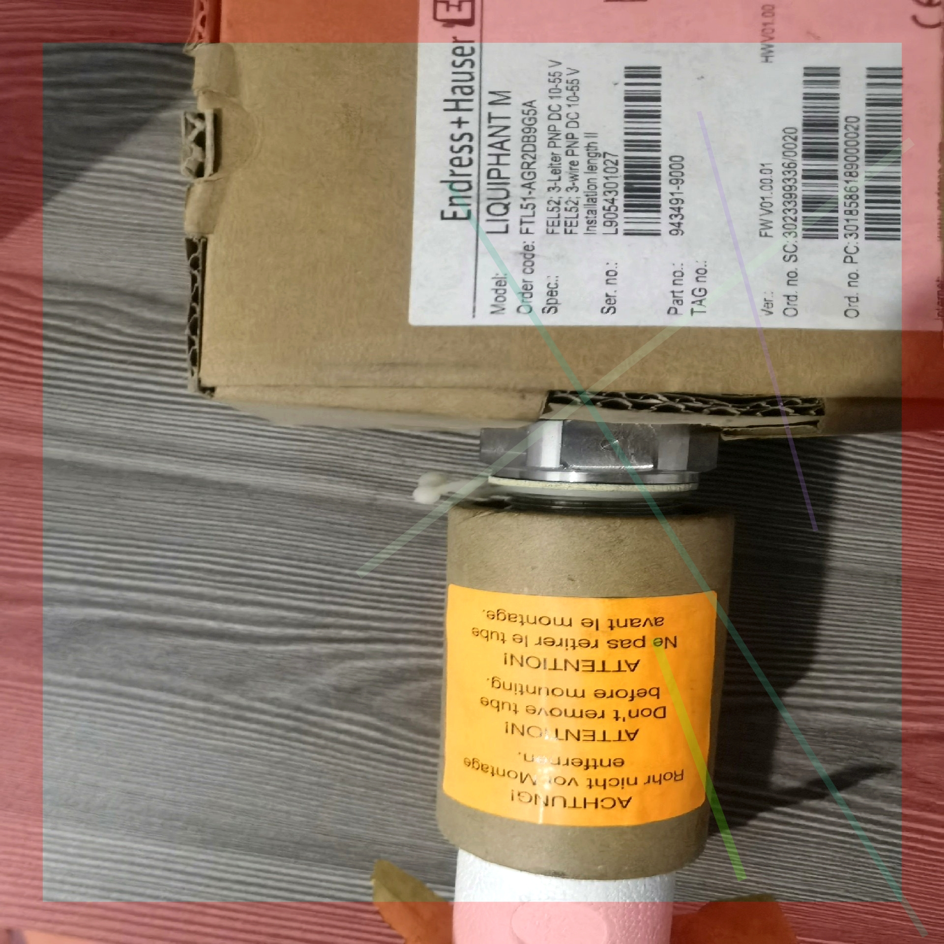 询价! E+H音叉液位计 FTL51-AGR2DB9G5A