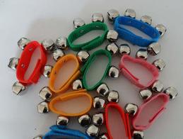 奥尔夫乐器手腕铃脚铃手铃玩具幼儿园活动节目道具 单个价