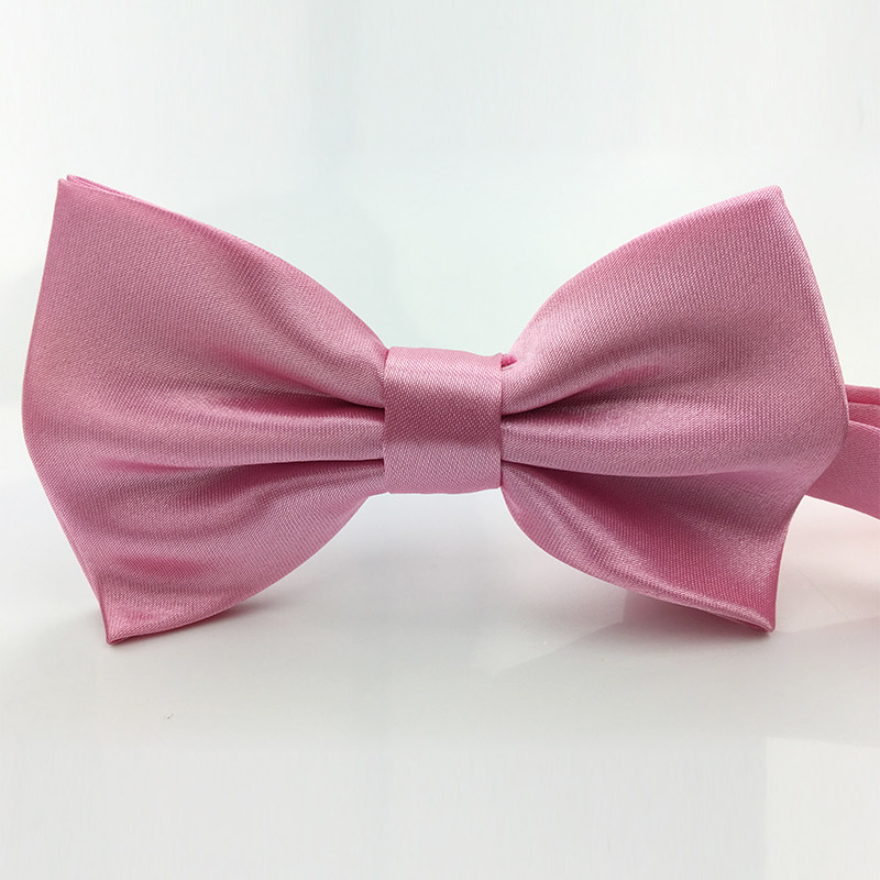 包邮 正装男士伴郎领结 结婚新郎蝴蝶结英伦韩版潮男 粉色领结
