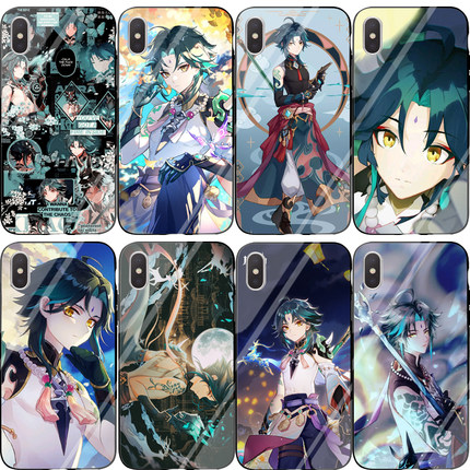 原神魈手机壳适用opporeno9苹果15 14 13 vivox90小米华为nova10红米note12pro k60荣耀80黑鲨5一加11三星s24