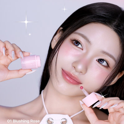 韩国直邮 glint 25年秋 Lip and Cheek保湿水润唇颊两用腮红唇膏