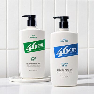 韩国直邮 新品 elastine 46cm 头皮除味弱酸性洗发水 deo shampoo