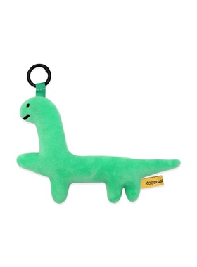 韩国直邮JOGUMAN STUDIO绿色恐龙毛绒公仔挂件可爱钥匙扣包包挂饰