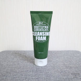 韩国小众 Derma Factory 24%鱼腥草镇静舒缓洗面奶 120g