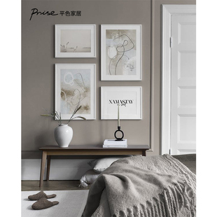 北欧风格组合客厅装饰画美式风格墙画壁画卧室餐厅沙发背景墙挂画