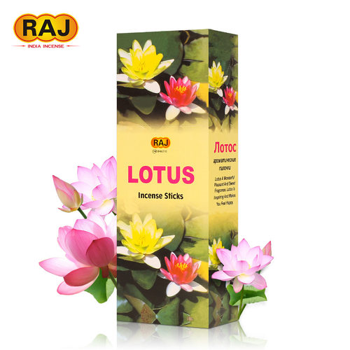 RAJ印度香 荷花LOTUS 正品印度原装进口手工花香薰熏香线香103