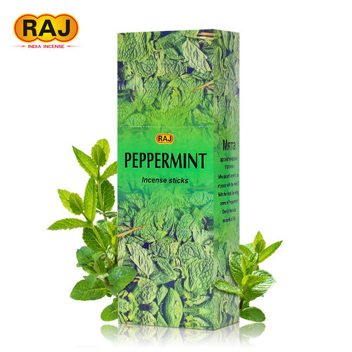 RAJ印度香 薄荷Peppermint 正品印度原装进口手工香薰熏香线香168