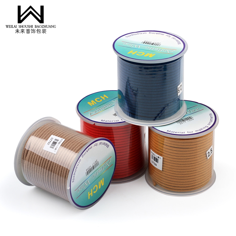 米兰线4.0mm手工DIY项链绳手链绳男女款加芯编织线黑红吊坠绳