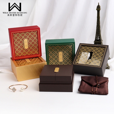 古法金传承手镯盒礼品盒首饰