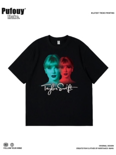 泰勒斯威夫特同款T恤霉霉TheErasTour演唱会周边短袖男女宽松上衣