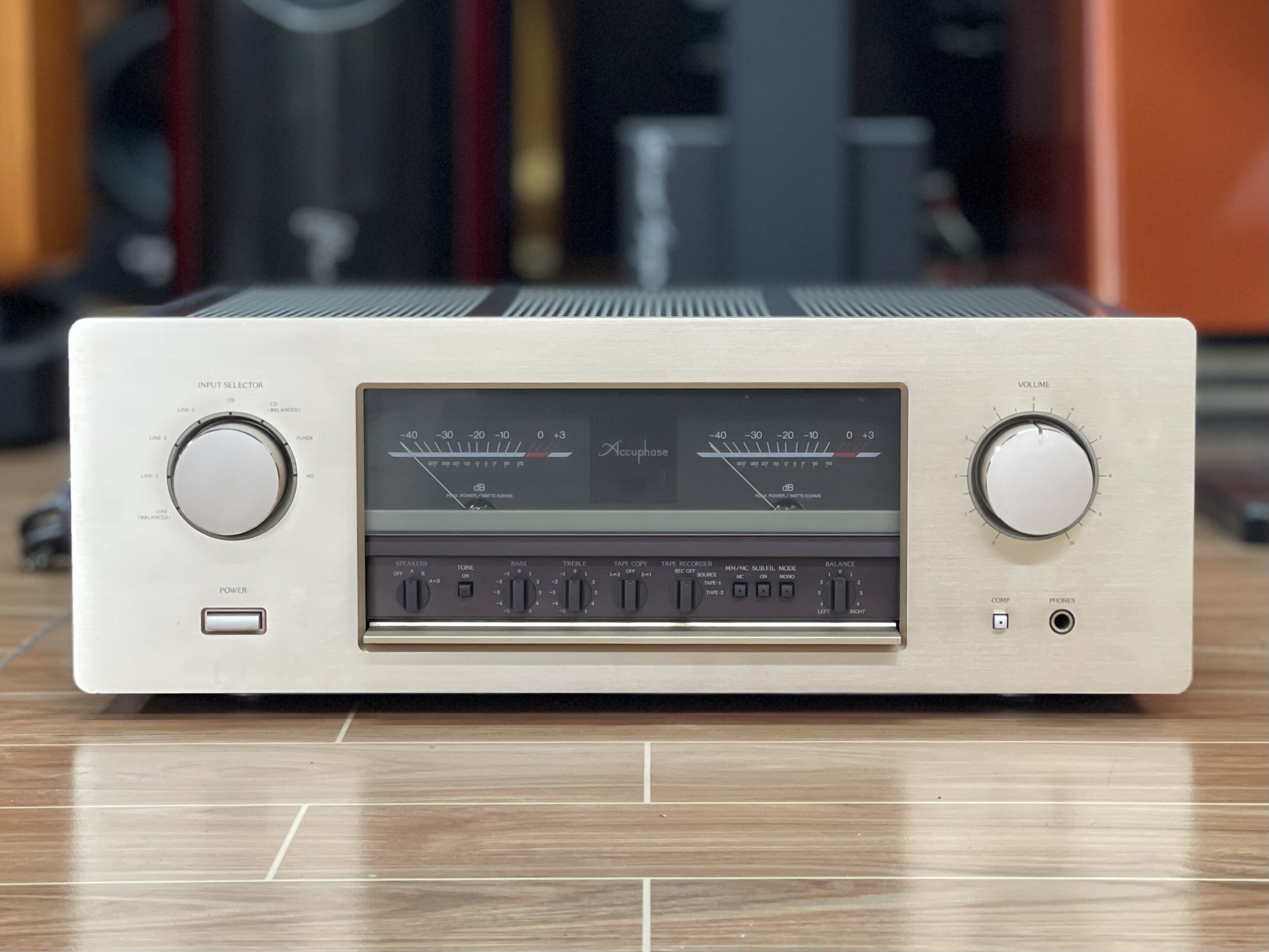 日本accuphase/金嗓子e-406 一代铭器经典发烧高端旗舰功放机