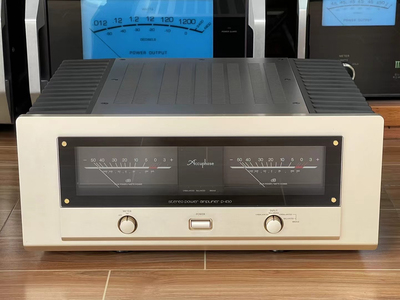 二手日本金嗓子(Accuphase)P-450 双表头经典发烧高端后级功放机