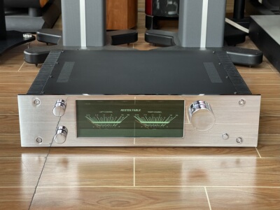 德国RESTEK/力无敌 FABLE/挑战者 经典发烧高端双表头合并功放机