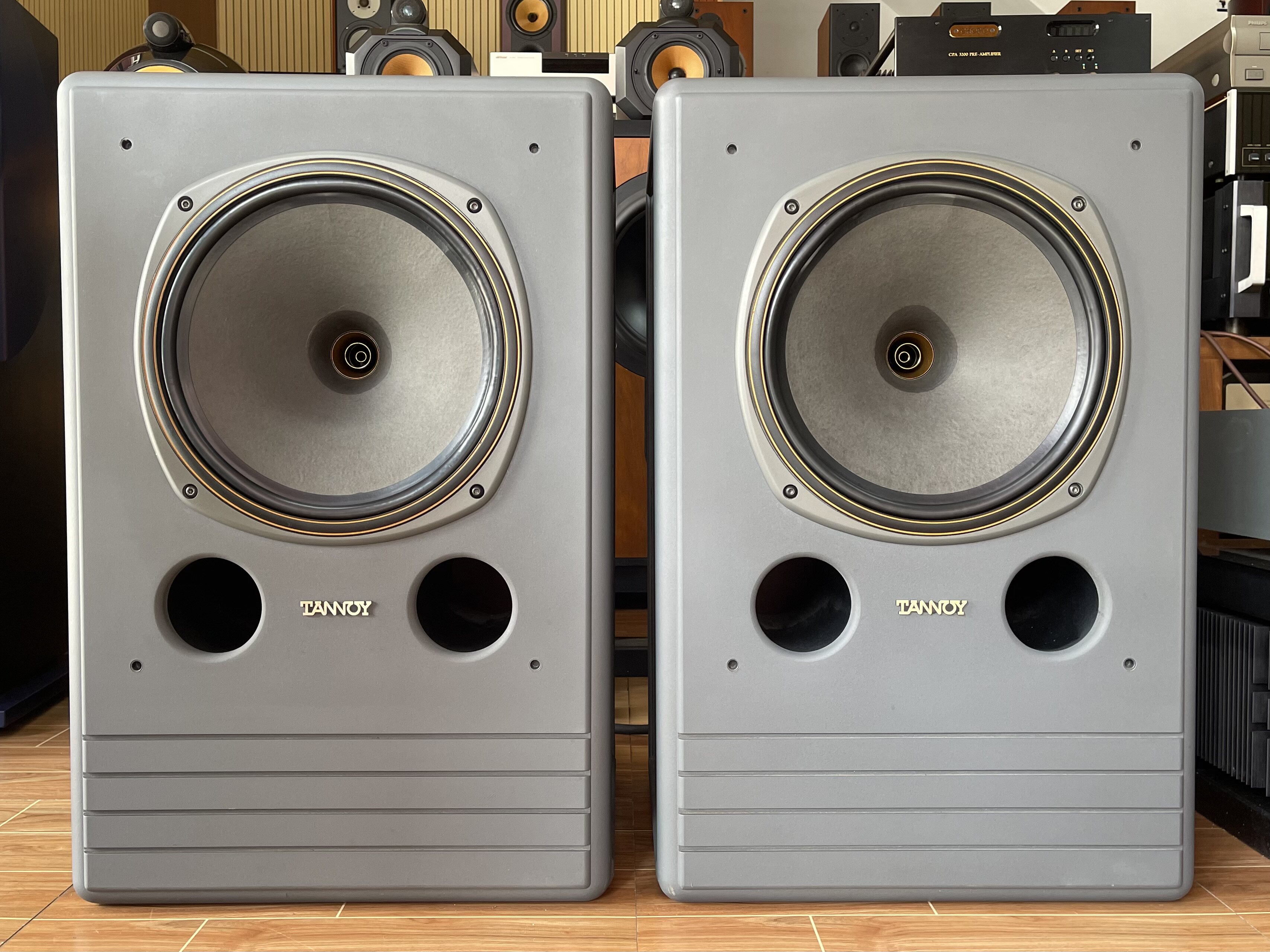 英国tannoy/天朗 system15 dmtii/监听15 发烧旗舰同轴监听音箱