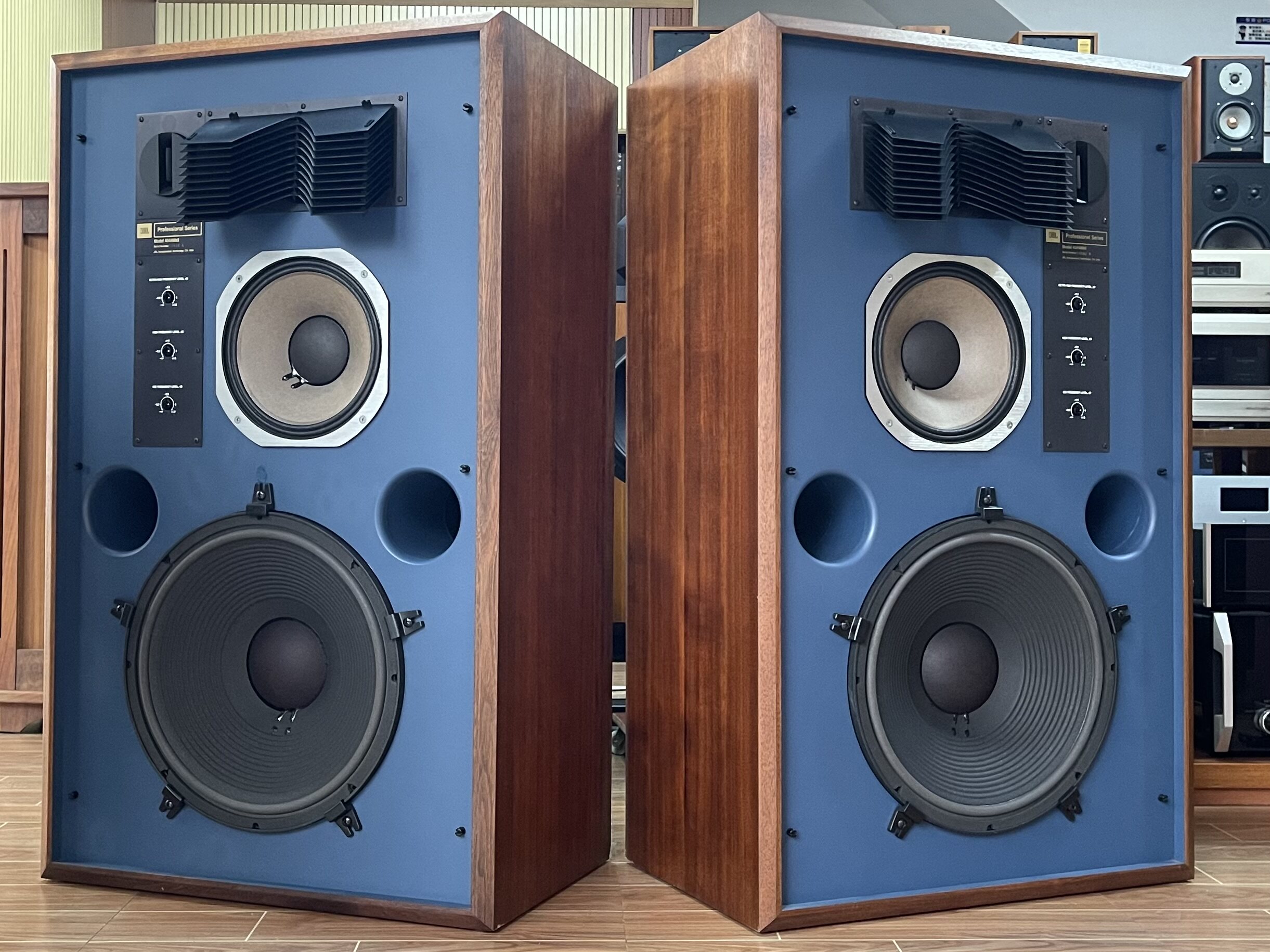 美国JBL 4344MKII 专业监听落地音箱/超级元祖监听皇帝/ 极品成色