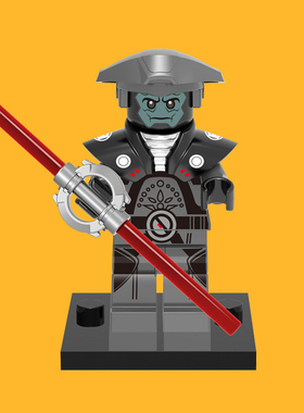 适用小颗粒星球大战人仔 399西斯审判者75157 SW747儿童积木玩具