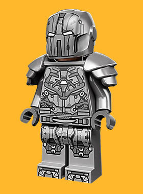 漫威钢铁侠反派KM66036鞭索丧鞭第三方儿童人仔拼装积木男孩玩具