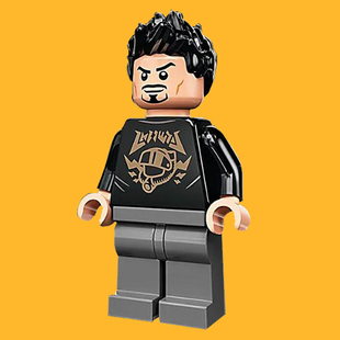 复仇者联盟KM66029托尼斯塔克第三方拼装积木人仔儿童益智玩具