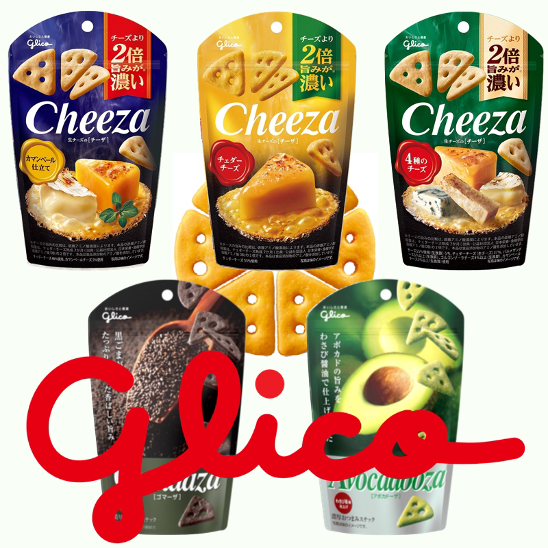 日本进口 glico 江崎格力高 酥脆下酒 芝士饼干零食 cheeza  现货