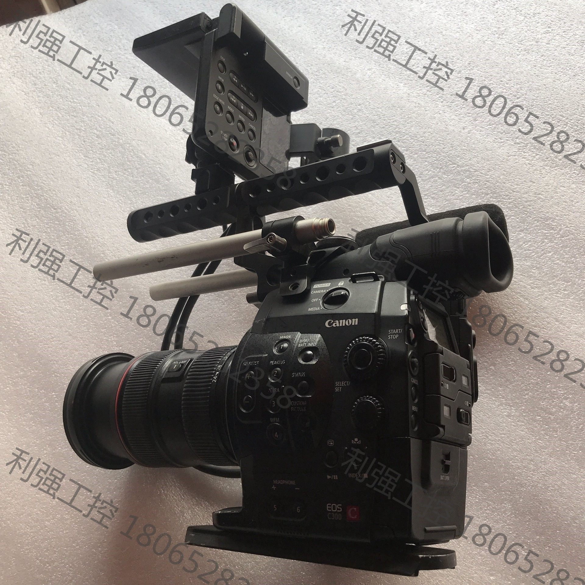 佳能eos c300 电影摄像机 懂的来 配件如图 成色如图