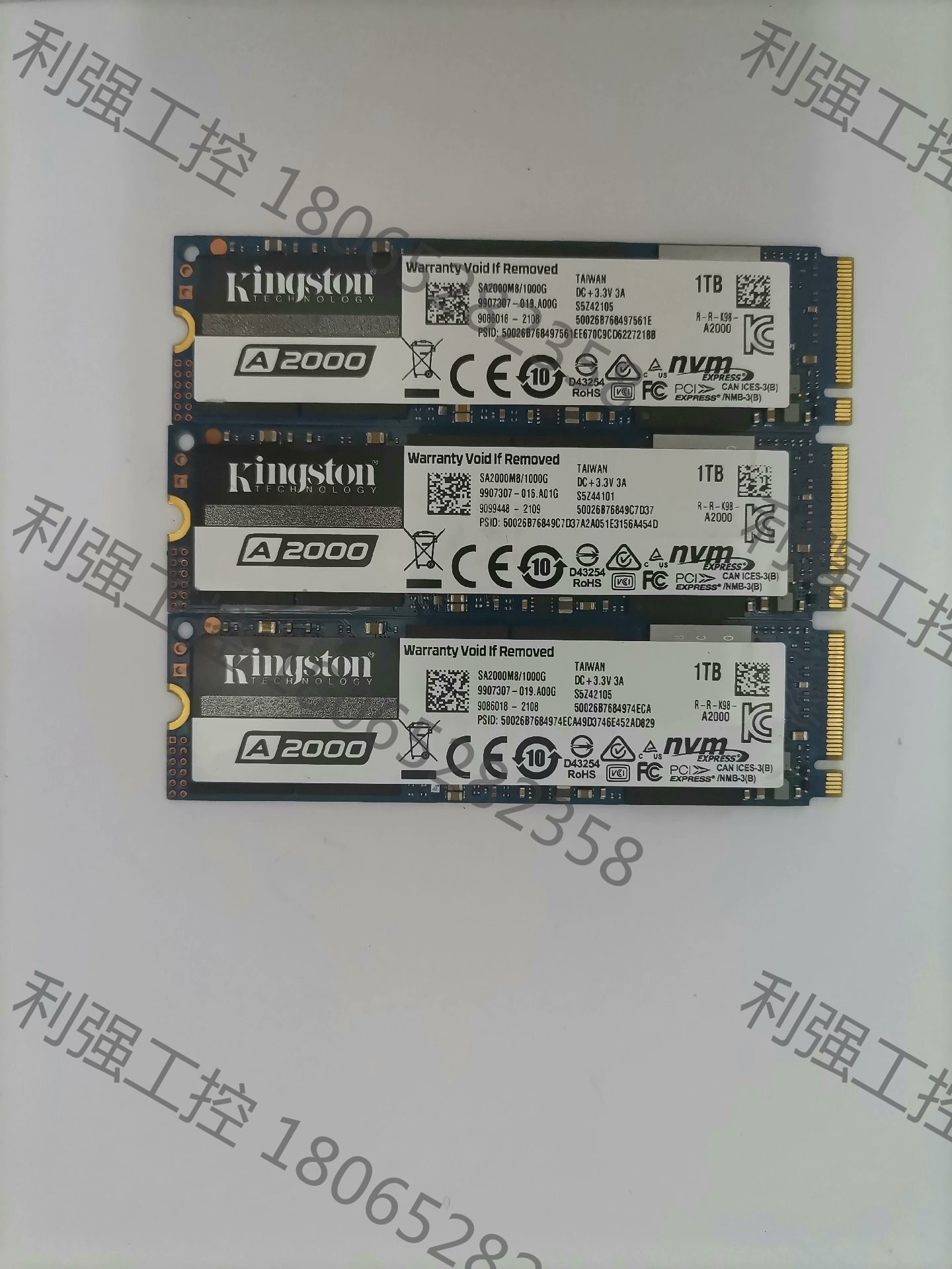 金士顿a2000 1t 固态硬盘pcie nvme pcie