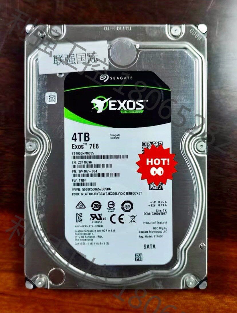seagate/希捷希捷银河4t sata硬盘 3.5寸机械