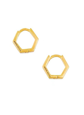 张瑶推荐款摩登博物馆ModernMuseum极简系列几何五边形耳环