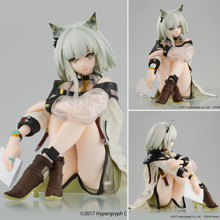 明日方舟凯尔希能量联结坐姿压泡面景品手办模型摆件车载公仔礼物