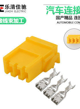 DJ7031B-4.8-21 汽车线束连接器插头 车用接插件国产142681-9