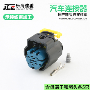 国产1928405159适用汽油泵电子燃油泵汽油泵插头DJ7051F-1.2-21