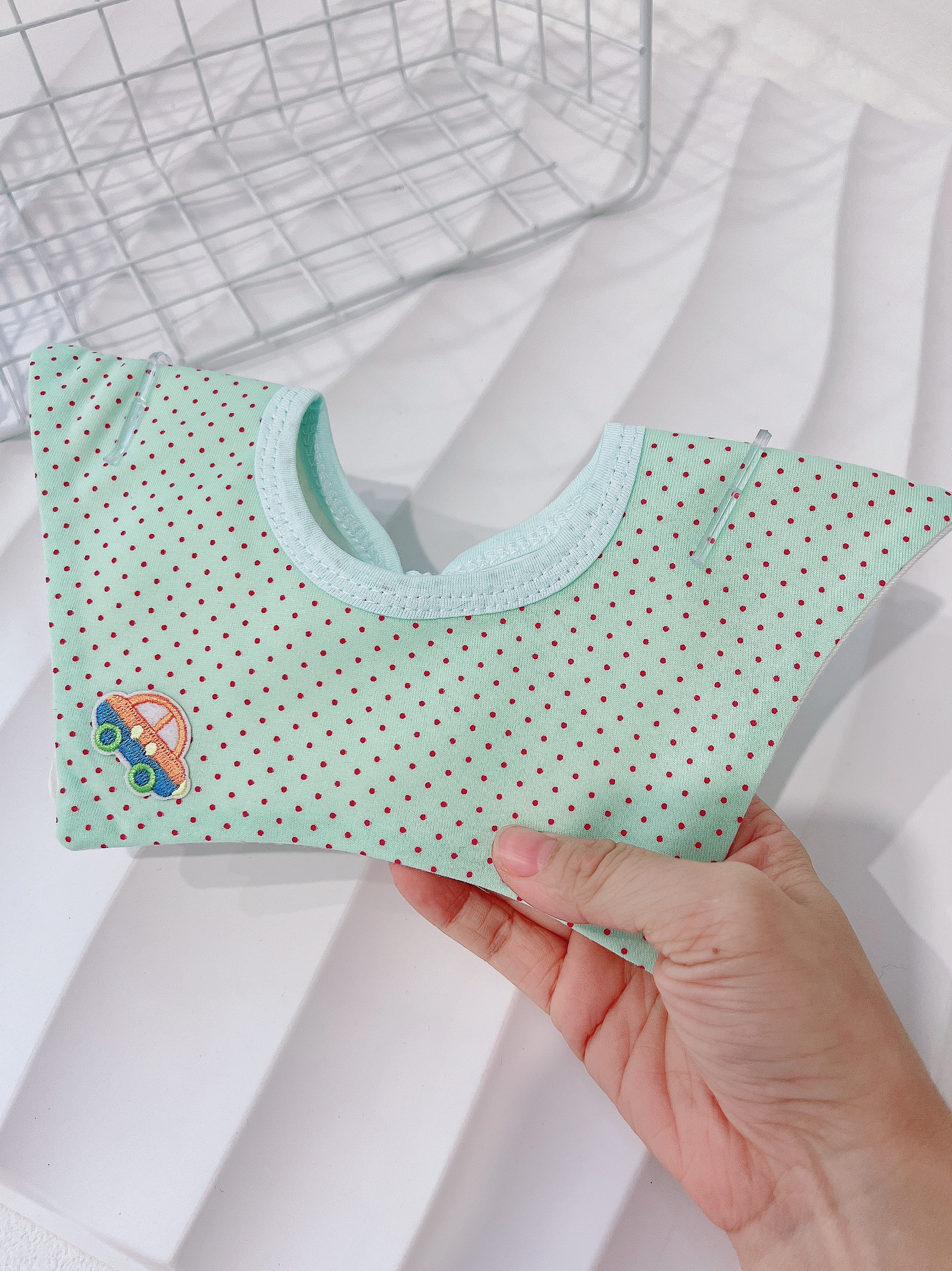 品牌正品!宝宝口水巾围嘴三角巾单条双条装江南布衣坊线下商超款