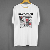 Radiohead电台司令另类摇滚短袖 T恤纯棉宽松纯棉休闲宽松T Shirt