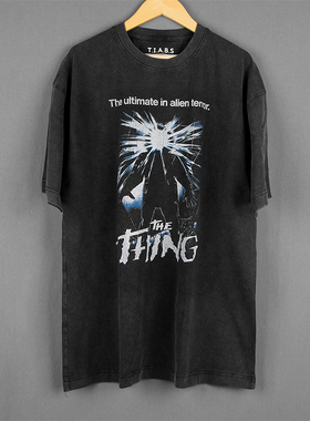 Bad Taste坏品味怪形The Thing异形突变第三型科幻电影男短袖T恤