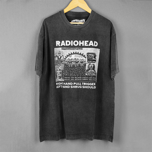 Radiohead电台司令另类摇滚短袖
