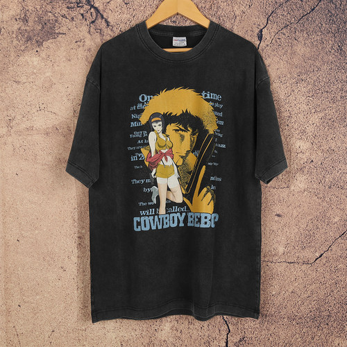 星际牛仔CowboyBebop短袖动漫T恤