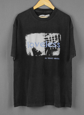 My Bloody Valentine Loveless自赏T恤水洗长袖纯棉短袖T-Shirt
