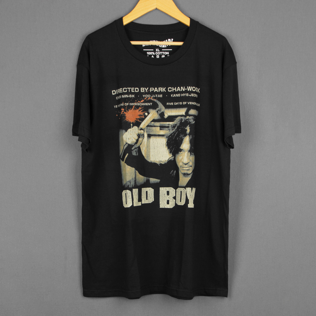 老男孩 T恤 Old Boy 电影朴赞郁杀人回忆纯棉休闲短袖 T-Shirt高性价比高么？