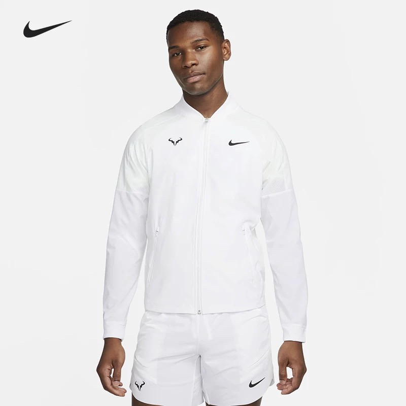 Nike耐克网球立领夹克男纳达尔同款运动外套Dri-FIT Rafa DV2886