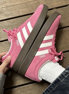 Adidas阿迪达斯VL COURT CLASSIC复古德训鞋t头鞋运动板鞋KK4650