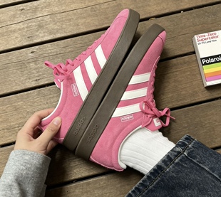 Adidas阿迪达斯VL COURT CLASSIC复古德训鞋t头鞋运动板鞋KK4650