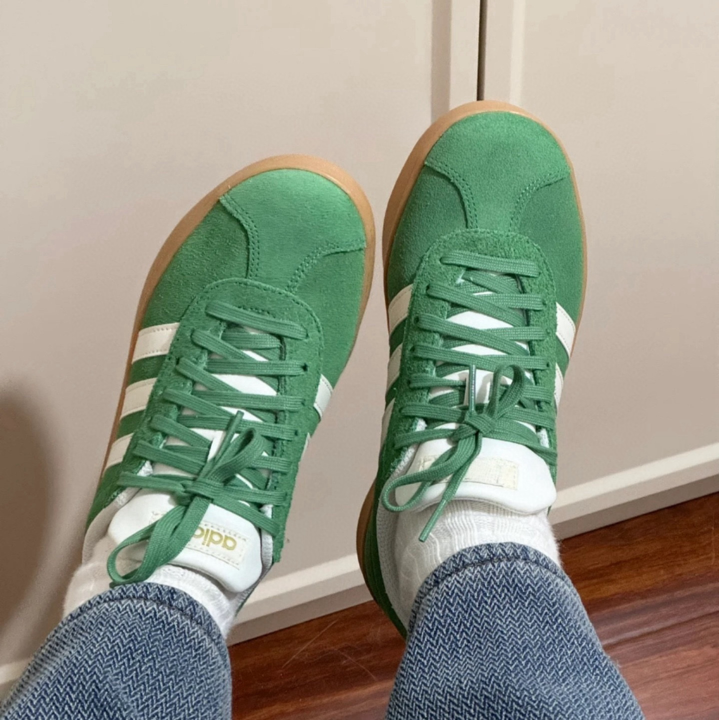阿迪达斯Adidas neo VL court T头samba德训鞋男女复古板鞋JH5077