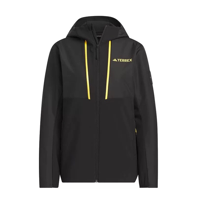 Adidas 阿迪达斯 国家地理联名女士户外软壳衣外套IU2687