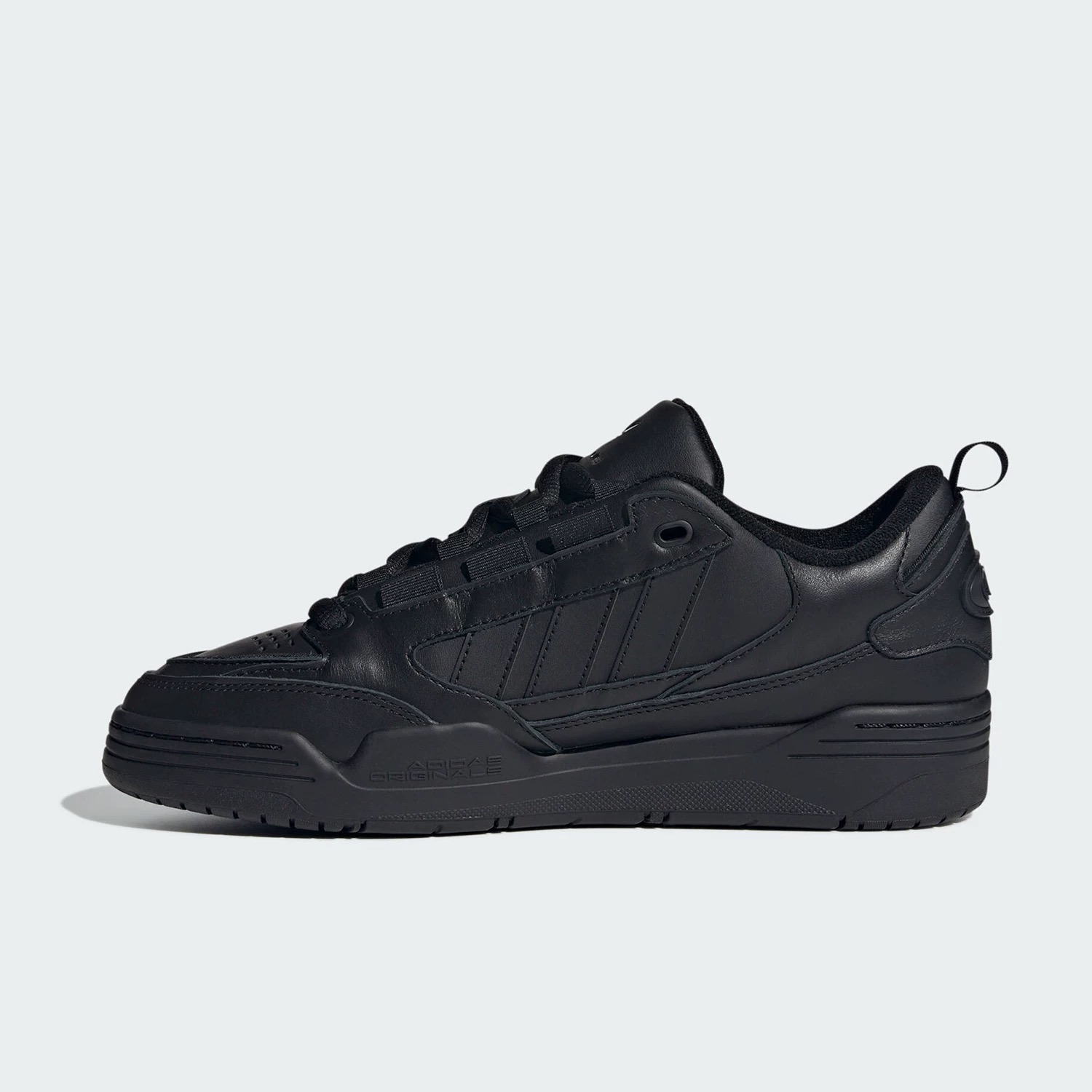 Adidas/阿迪达斯三叶草男女同款系带回弹防滑板鞋JR8347
