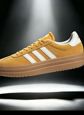 Adidas/阿迪达斯VL COURT BOLD女士运动厚底休闲板鞋KJ6854