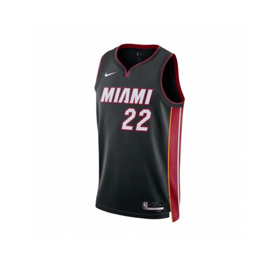 NIKE耐克热火JB巴特勒希罗球衣sw球迷版背心篮球球衣DN2011-010
