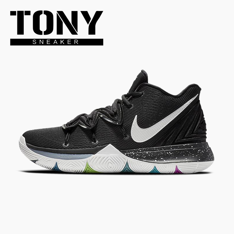 Nike Kyrie5 Å·ÎÄ5´ú ºÚ°× ºÚ³È ÄÐ×ÓÄÍĥʵսÀºÇòЬ AO2919-901