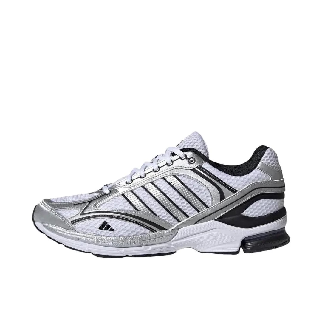 Adidas SPIRITAIN 2.0 防滑耐磨 黑白色 低帮 跑步鞋 JQ1502