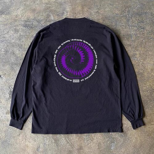 不谈钱只谈元 300g重磅纯棉 长袖T恤美式复古潮牌ins重磅打底衫