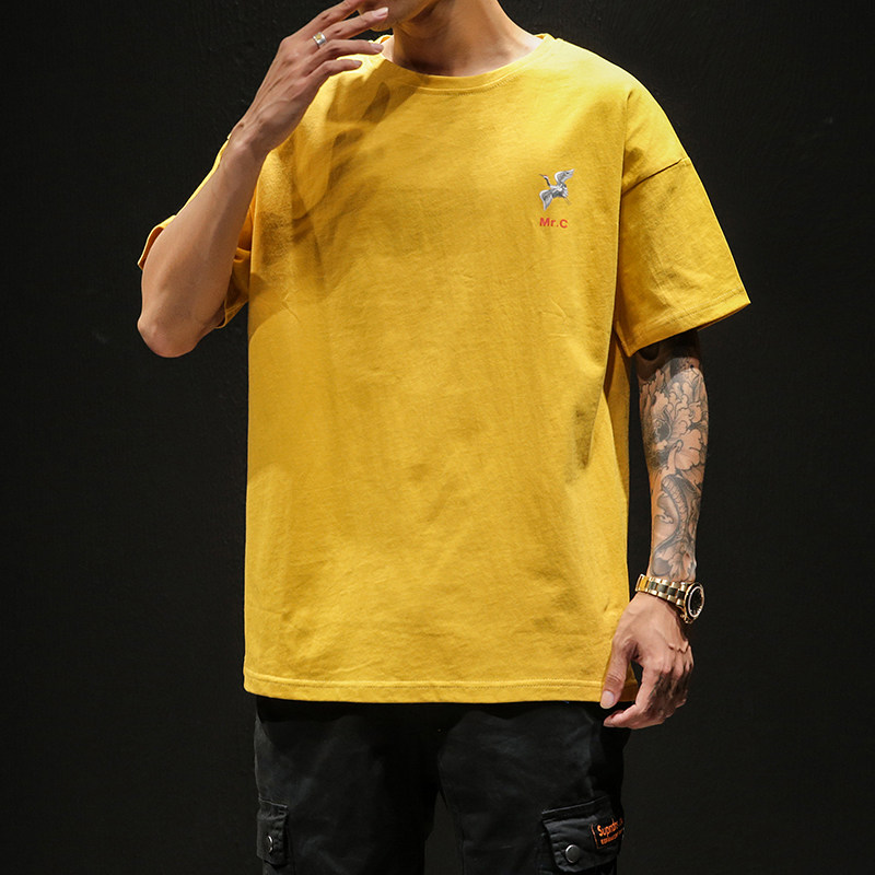 2021新款夏季印花短袖休闲时尚1508-P30,男装T恤,电商A128