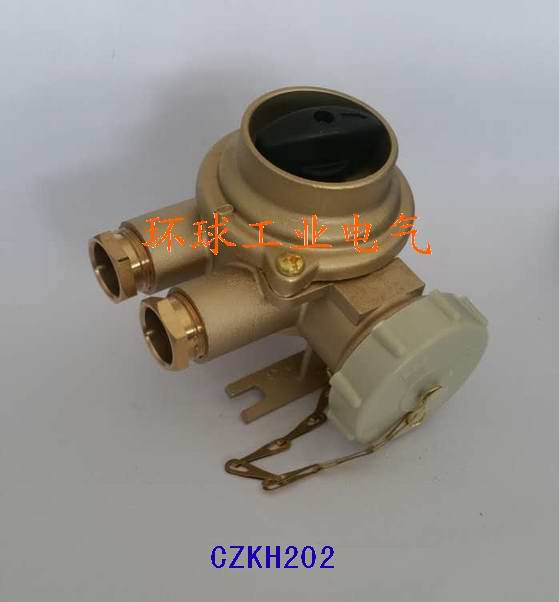 Marine waterproof copper with switch socket CZKS2-2 4D1 4D2 4D3 CZKS3-2 4D3